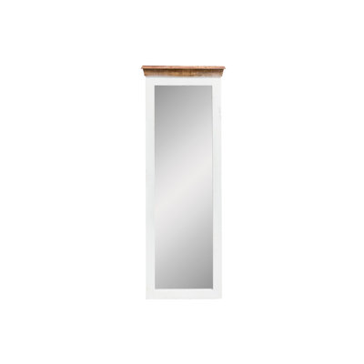 Camerton Wood Flat Wall Mirror