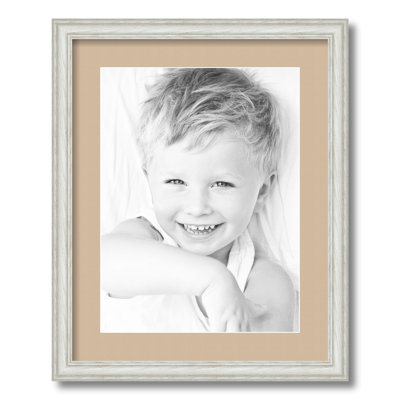 Wood Matte Picture Frame with Mat