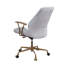 Chaise de bureau industrielle pivotante avec levage pneumatique et base à 5 branches Aneira-2057891024