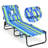 Bayly Outdoor Metal Chaise Lounge