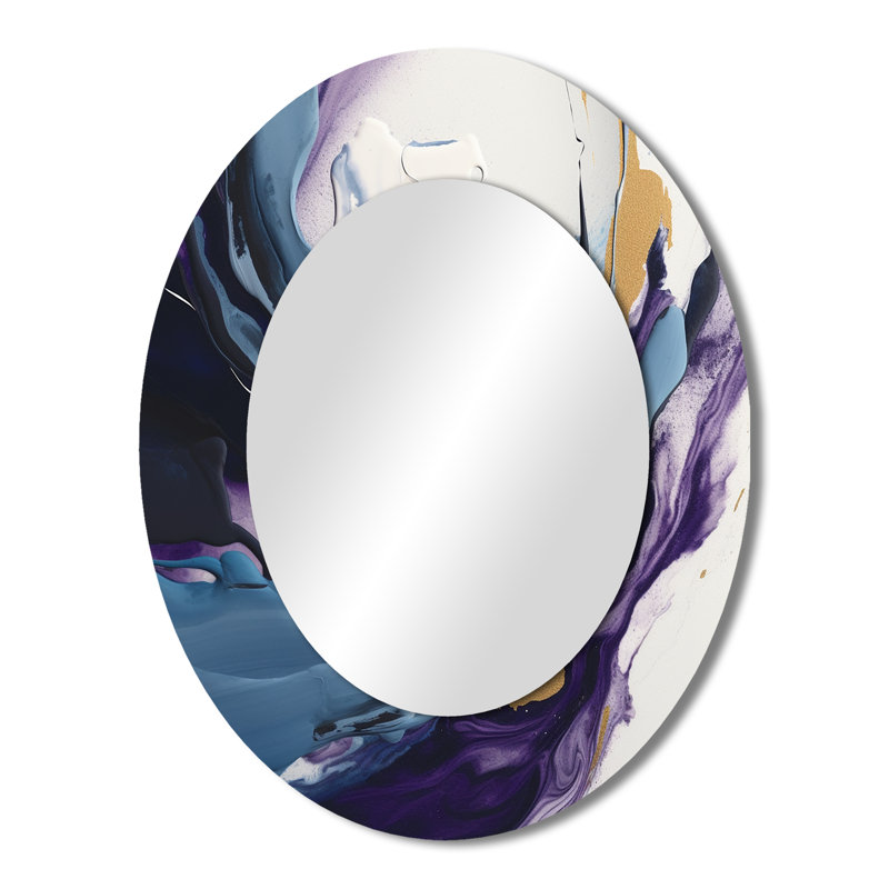 Miroir mural électrique Modern Art, 43 po x 33 po