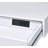 Coleen  High Gloss & Chrome Finish Writing Desk W/USB (Not Including Office Chairs)-601665079