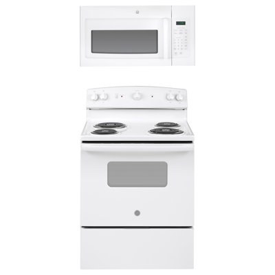 GE Appliances 2 Piece Kitchen Appliance Package with Electric Freestanding Range , Over-The-Range Microwave -  Composite_E4EE0C36-A4BE-46E8-A5CA-49F1CD69948D_1586467811