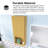 14 In. W X 12 In. D X 35 In. H Plywood Light Oak Linen Cabinet