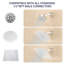 Bras de douche 6 "avec bride-100978138