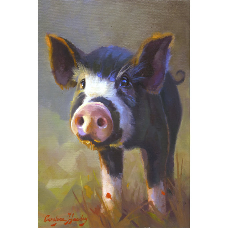 Jasmine by Carolyne Hawley - Wrapped Canvas Painting, 46cm H x 30cm W x 3.8cm D