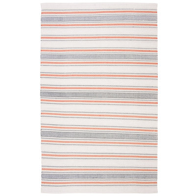 Annia Hand Woven Cotton Striped Rug