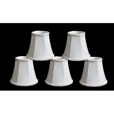 4.5 in. H Silk Bell Candelabra Shade