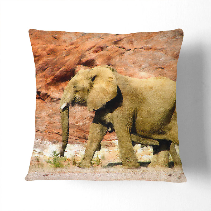 Square Cushion, Black, 40cm H x 40cm W x 15cm D