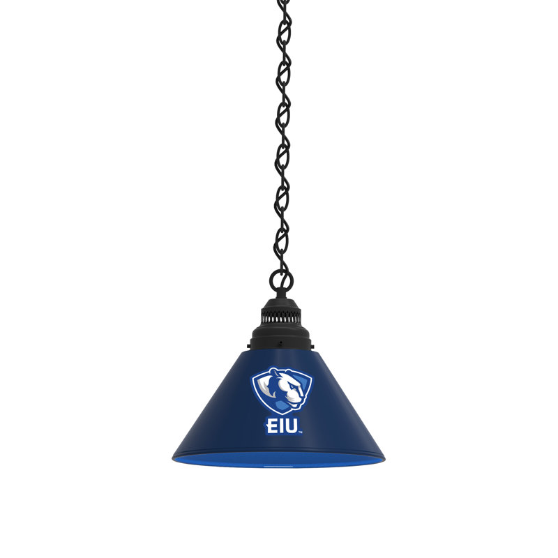 1 - Light Single Pendant, Black, Eastern Illinois Panthers