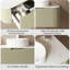30" Small Wall Mounted Floating Bathroom Vanity with Large Drawer, No Assembly Required-1696696819