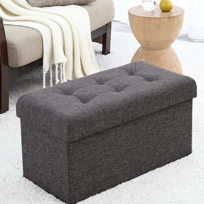 Foronda Upholstered Linen Storage Standard