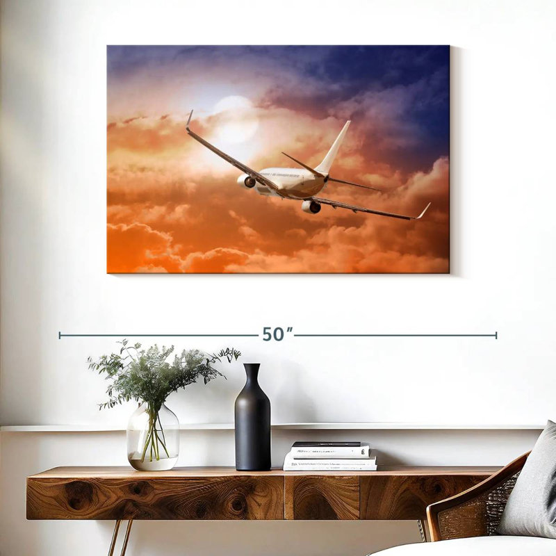 Voyage en avion Mehar, H 26 po x l 39 po