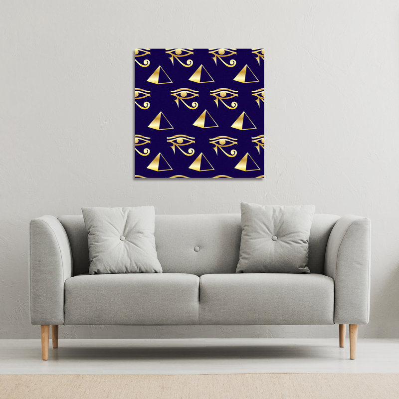 1 Piece Wrapped Canvas Wall Art, 46cm H x 46cm W x 4cm D