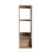 12 Inch Wall-Mounted Cabinet With 1 Dooor And Open Shelf