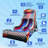GOOSH 18.9' x 30' Car Racing Commercial Grade Water Slide with Splash Pool (with Blower)