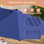 Parasol pour patio 13 x 7,2 pi avec double auvent-2076485620