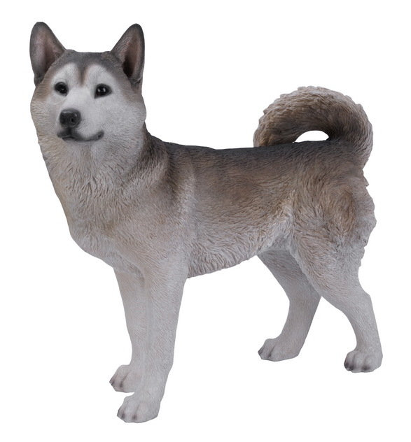 Statue pour chien sibérie husky