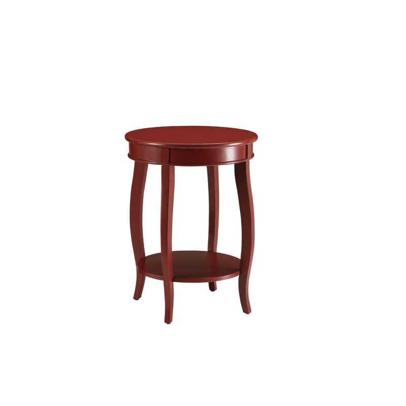 Table d'appoint Aberta, Rouge