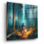  'Explorer' by Rey Klimt Acrylic Glass Wall Art, 12" x 12"