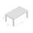 Biyron Oak Solid Wood Dining Table