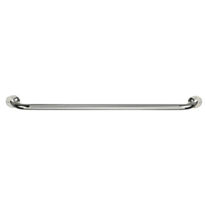 Chrome Knurled Grab Bar, 32"