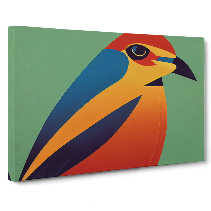 Dreamlike Bird - Wrapped Canvas, 35cm H x 50cm W x 3cm D