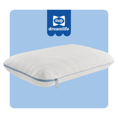 Sealy Dreamlife Memory Foam Medium Pillow