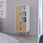 Grande commode Magness, chambre, blanc / Macadamia