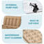Grand matelas pneumatique avec tête de lit Latitude Run®-222108512