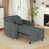 Dark Grey Linen
