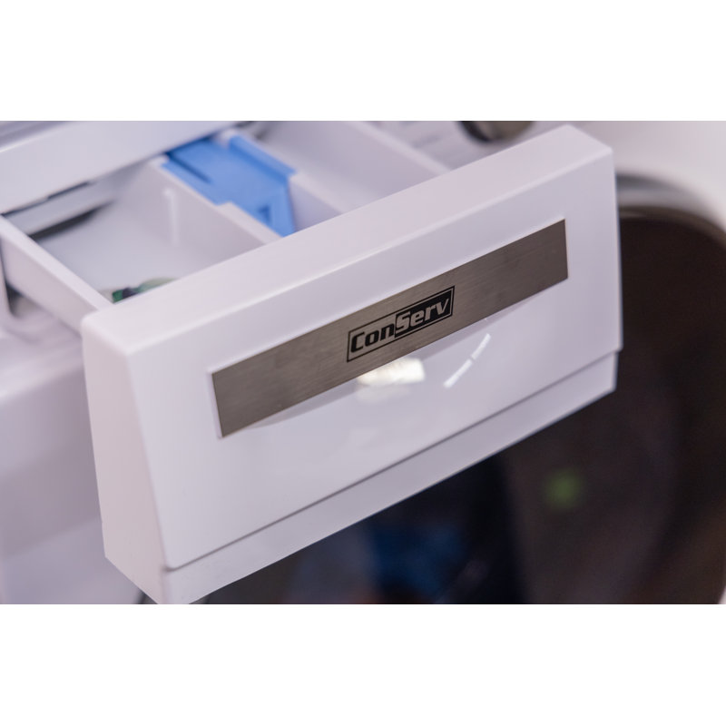 ConServ Washer 2.2cf Autosense 1400 RPM 15 Programs Sanitize LED Display 110V, White