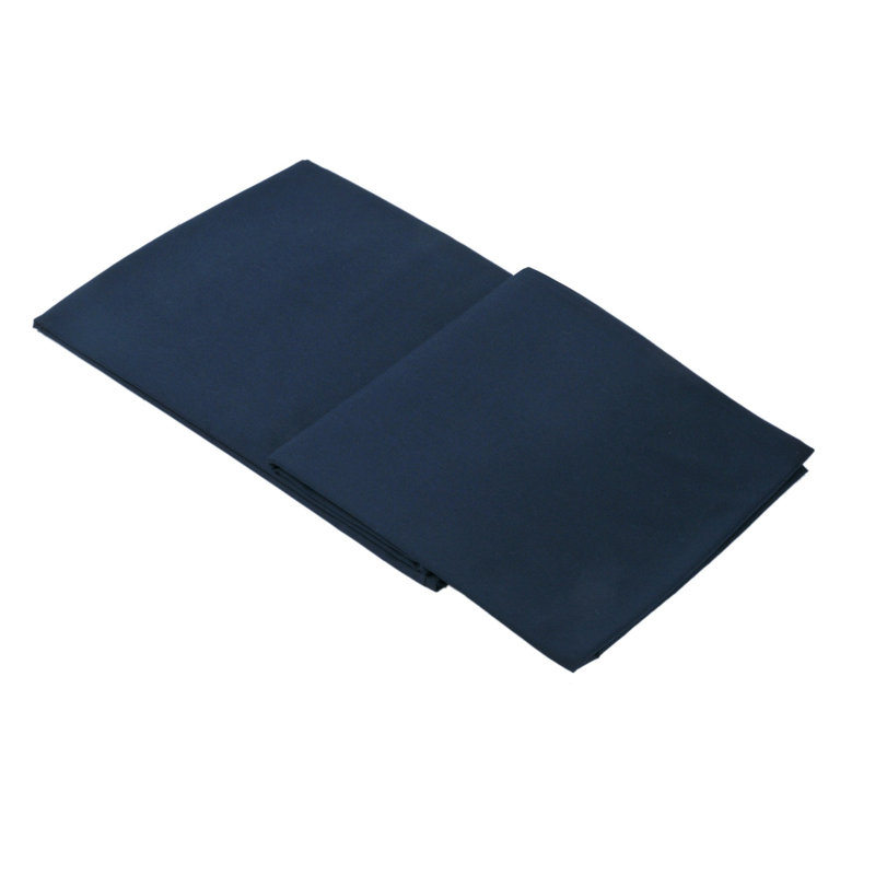 Drap double 100% coton, Bleu foncé
