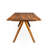 Korrina Mango Rectangular Solid Wood Top with Solid Wood Base Dining Table