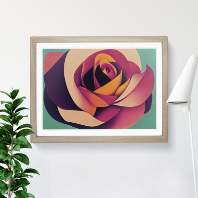 An Abstract Rose Flower Vol.1 - Single Picture Frame Print