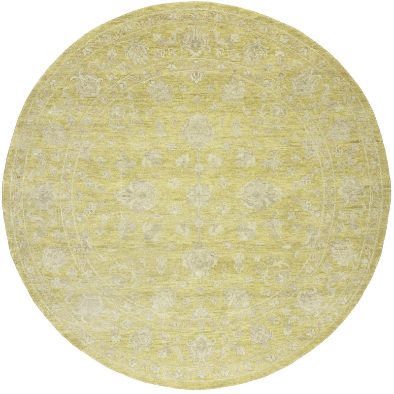 Tapis oriental floral Elandus, Rond 7 pi 10 po