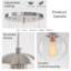 3-Light Globe Glass  Cluster Pendants-99083289