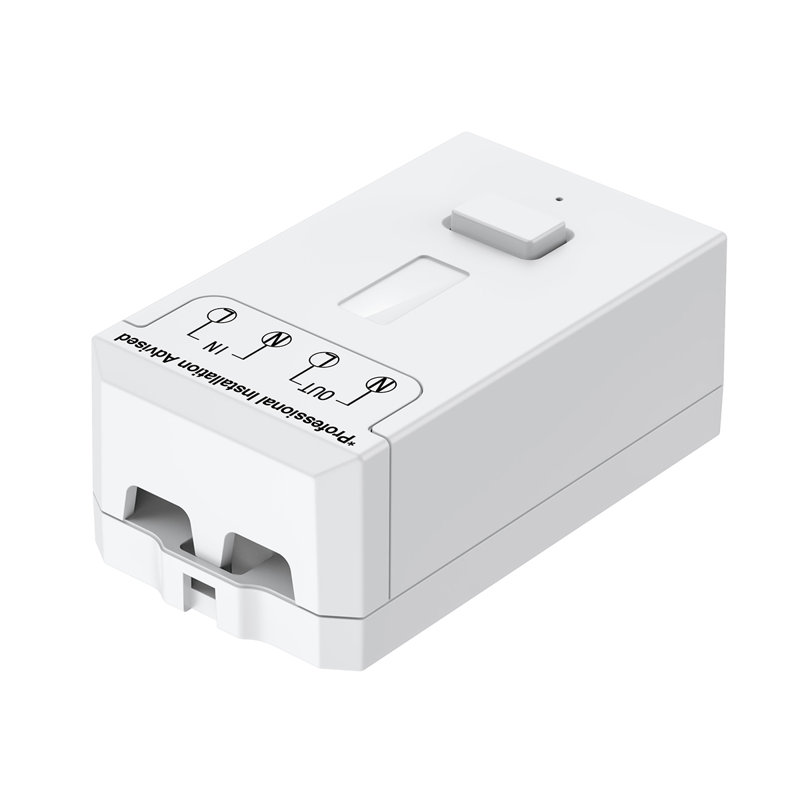 Ener-J Wireless Kinetic Switch Receiver Wireless RF Control 500W Non Dimmable White 433MHz Home Lighting