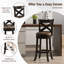 Tabouret de comptoir pivotant 26 po Bronty-689538039-708602199