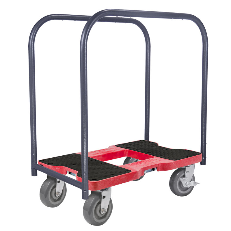 Chariot à panneau Snap-Loc de 1800 lb Super-Duty E-Track, Rouge
