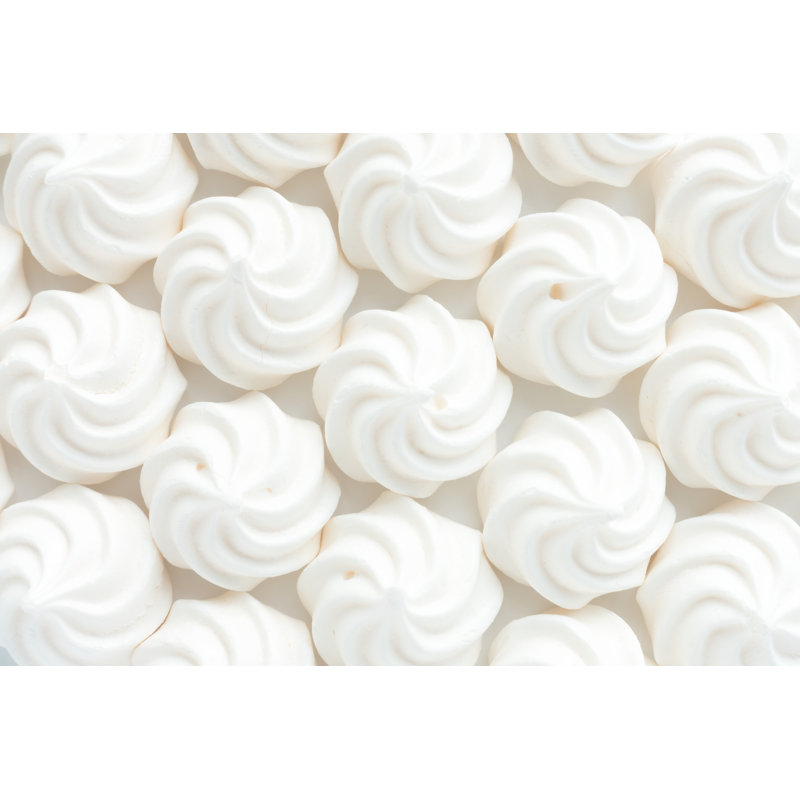 Tamesna Close-Up Of Mini Meringues - Wrapped Canvas Print, 30cm H x 46cm W x 3.8cm D