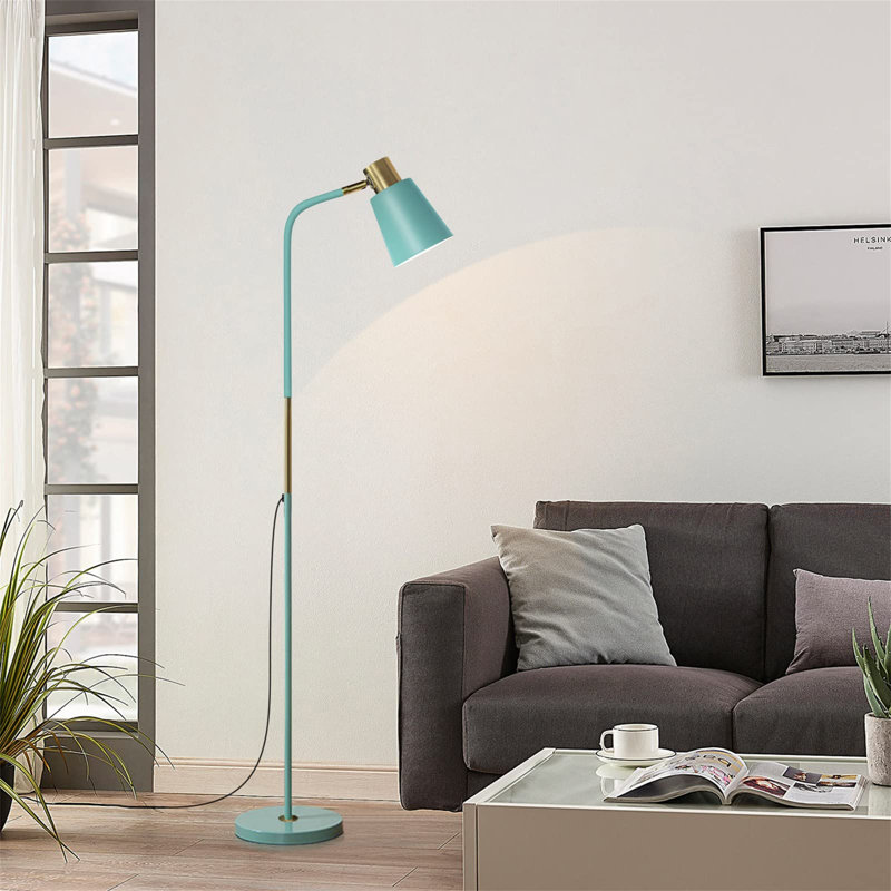 URBNLIVING 146cm Task Floor Lamp, Green