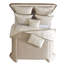 Ensemble d'édredon en satin avec taies décoratives 8 pièces Dely-111572264