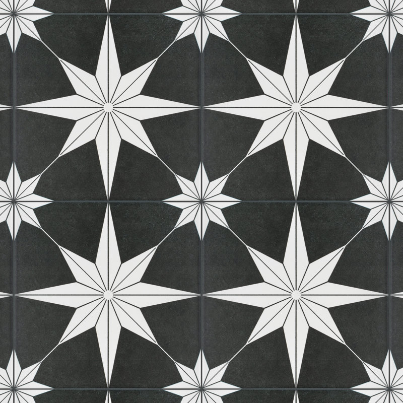 Carreau de porcelaine 10 po x 10 po Stella