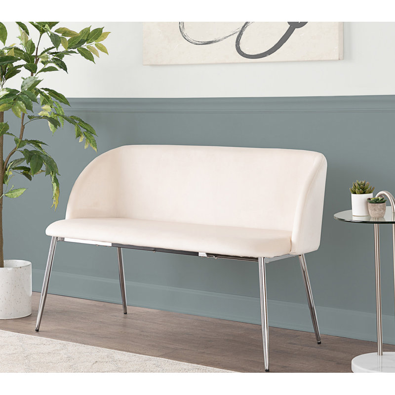 Banc moderne avec dossier