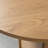 Midkiff 33.5"W×30"H Oval Dining Table Kitchen Table with Rattan Double Pedestals-2123654460-2103659486
