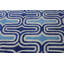 Tapis bleu touffeté à la main Tribeca