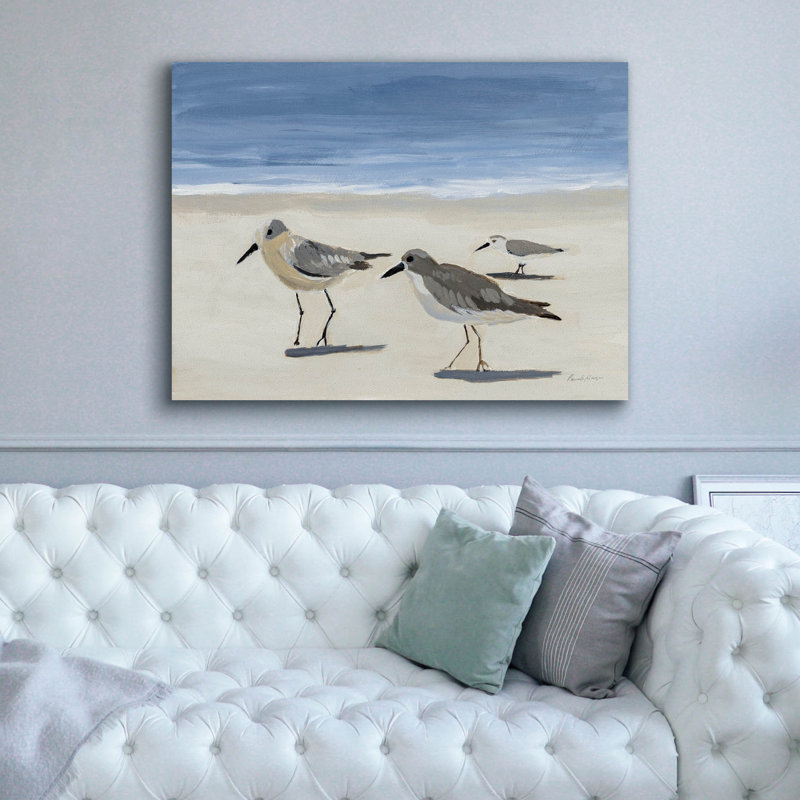 «Highland Dunes», "Pipers 2" par Pamela Munger, art mural sur toile, H 40 po x l 54 po x P 1,5 po
