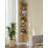 5-Tier Corner Shelf, Wall Mounted Floating Shelf, Zigzag Corner Shelf Unit, PVC Rattan Sides, Space-Saving-1284120487