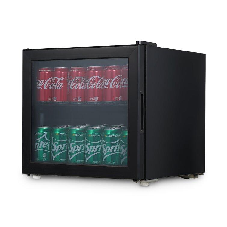 Kalamera Freestanding Refrigeration 93 Cans (12 oz.) 2.4 Cubic Feet  Freestanding Beverage Refrigerator with Wine Storage and with Glass Door &  Reviews